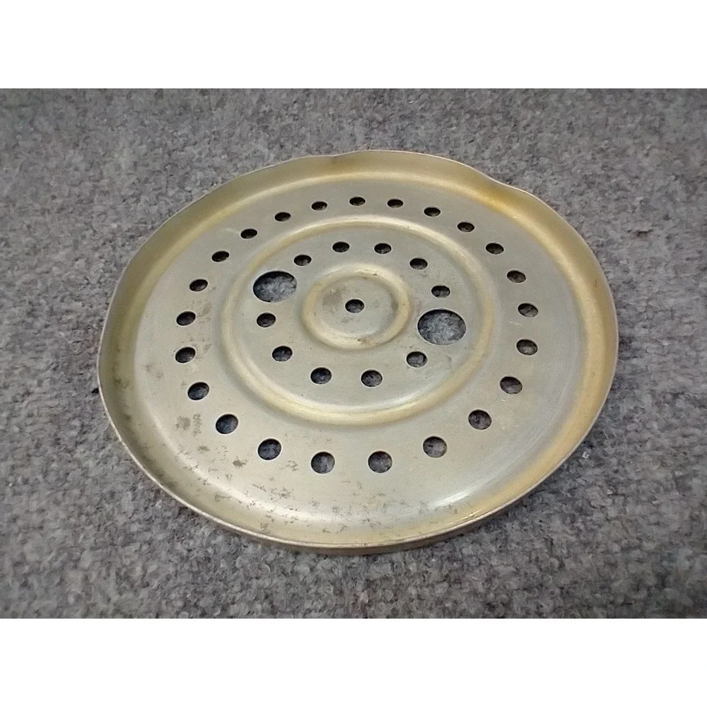 Vintage Round Metal Steamer Rack Insert 7 Inch Pot Replacement Pressure cooker